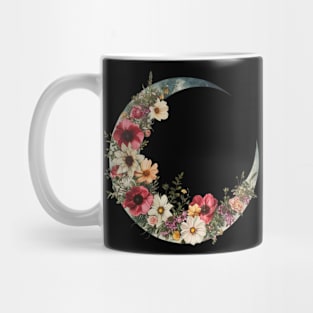 Floral Moon Mug